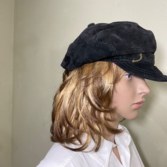 Nine West Black Cap with Gold Detail - Picture 12 of 12